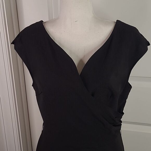 MUXXN sz XL black midi dress - Picture 2 of 14